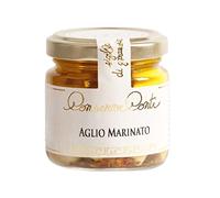 Conserve Conti - Marinated Garlic Cloves in extravirgin olive oil (4 glass jars of 106 ml each/360 g) - artisan production