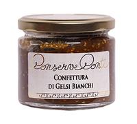 Conserve Conti - White Mulberry Jam - 3 Glass Jar x 212ml/570 g - Handcrafted in Sicily