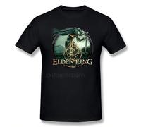 Consider Elden-Ring-Game-Tshirt-Fashion-Funny-Tee-Shirt-for-Men-Women-Oversized-Awesome-Design-Japan-T(1) Black