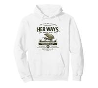 Consider Her Ways - Proverbs 6:6-8 ESV Christian Ant Design Pullover Hoodie