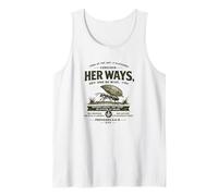 Consider Her Ways - Proverbs 6:6-8 ESV Christian Ant Design Tank Top