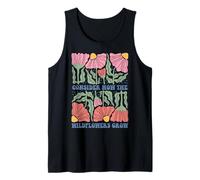 Consider How The Wildflowers Grow Bible Verse Boho Matisse Tank Top