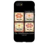 Consider How The Wildflowers Grow Luke 12:27 Bible Verse Case for iPhone SE (2020) / 7/8