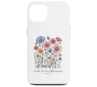 consider how the wildflowers grow luke 12:27 Case for iPhone 13