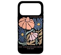 Consider How The Wildflowers Grow Luke 12:27 Case for iPhone 17 Pro Max