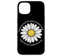 Consider How The Wildflowers Grow Luke 12:27 Christian Case for iPhone 13