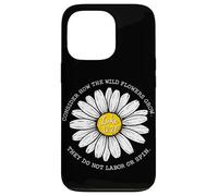 Consider How The Wildflowers Grow Luke 12:27 Christian Case for iPhone 13 Pro