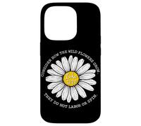 Consider How The Wildflowers Grow Luke 12:27 Christian Case for iPhone 14 Pro