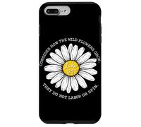 Consider How The Wildflowers Grow Luke 12:27 Christian Case for iPhone 7 Plus/8 Plus