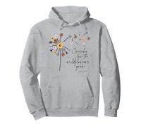 Consider How The Wildflowers Grow, Luke 12:27, Religion Pullover Hoodie