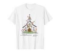 Consider How The Wildflowers Grow Luke 12:27 T-Shirt