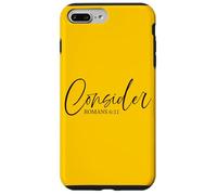Consider Romans 6:11 - Inspirational Bible Verse Christian Case for iPhone 7 Plus/8 Plus