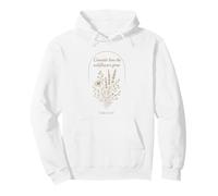 Consider the Flowers Luke 12:27 Scripture Nature Faith Verse Pullover Hoodie