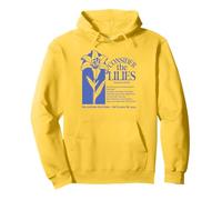 Consider the Lilies Floral Christian Bible Verse Matthew Pullover Hoodie
