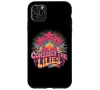 Consider The Lilies Matthew 6:28 Sunburst Case for iPhone 11 Pro Max
