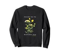 Consider the Wildflowers Christian Woman Floral Bible Verse Sweatshirt