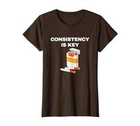 Consistency is Key - Funny Cigarettes T-Shirt, Women, Brown, 3X-Large