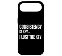 Consistency Is Key I Lost The Key Funny Sarcastic Motivation Case for iPhone Air