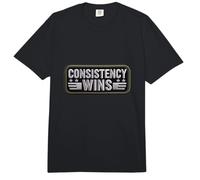 Consistency Wins Tactical Patch Operator Identity Comfort Colors Adult Heavyweight T-Shirt