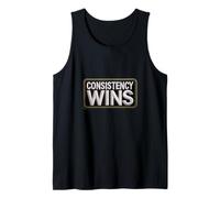 Consistency Wins Tactical Patch Operator Identity Tank Top