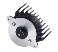 Consistent Extrusion Motor Cooling Set for 3D Printer Print Head, 36mm Round Stepper Motor with 12-Tooth Gear and Heat Sink for Repair Extruder Replacement Print Head Cooling Repair Maker Maintenance