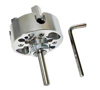 Consistent Metal Alloy Four Jaw Auto Centering Grip for Table Lathe and Milling Equipment Accessories Compact Four Jaw Toss
