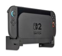 Consoldate Wall Mount for Nintendo Switch 2 Dock, Wall Bracket Black: A Perfectly Sized, Strong, & Secure Home for Your Console - 3 Years Warranty - Made in UK