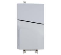 Consoldate Wall Mount for PS5 Slim Game Console - Durable Console Bracket, Fits Disc & Digital, Left or Right Orientation, Made in UK (White)