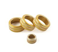 Console AC Climate Control Knob Ring Cover For Civic 11th 2022- For CR-V CRV 2023 2024 Air conditioning knob(GOLD)