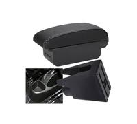 Console Armrest Center Console Organizer Armrests Storage Box For C1 For Peugeot 107 For Toyota For Aygo BJ(06-b3 Black White 3usb)