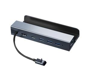 Console Dock - Media Hub for Expanded Connectivity | Transmission Station with Fast Data Routing & Stable TV Output Design for Teens, Adults, Travelers, Gamers, Home, Dorm and Living Room
