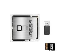Console Flashing Cartridge with Real Time Save Function & USB Reader Metal Parallel Flashing Card for Fast Backup Real Time Save, C