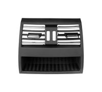 Console Grill Compatible With 5 Series For F10 F11 F18 530d 535i For XDrive 2010 2011-2015 2016 Central Rear Air Conditioning Outlet Vent Grille 64229172167(With Chrome A)