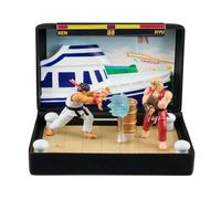 Console Heroes Mega Drive Super Street Fighter 2 Cartridge Diorama Ken Stage