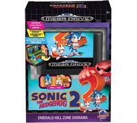 Console Heroes Sega Mega Drive Sonic The Hedgehog 2 Emerald Zone Diorama