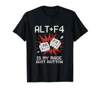 Console LCD Alt+F4 is My Rage Quit Button T-Shirt