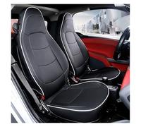 Console Panel Trim Cover For Smart For 451 For Fortwo 2009-2014 Custom Covers Car Seats Interior Accessories Front Seat Protector(Black White)