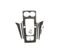 Console Panel Trim for A3 S3 RS3 8V 2013-2019 LHD RHD Soft Carbon Fiber Central Control Water Cup Panel Cover Trim Car Center Console Trim(Type C RHD)