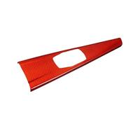 Console Panel Trim For BMW 3 Series F30 2014-2019 Car Central Control Multimedia Panel Frame Decoration Cover(LHD Red)