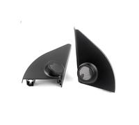 Console Panel Trim For RAV4 2014-2018 Portable Car Door Panel Audio Cover Tweeter Triangular Speaker Loudspeaker Cover Trim Console Decoration Sticker