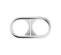 Console Panel Trim For T-roc For Troc 2017 2018 2019 2020-2024 Seat Water Cup Trim Stainless Steel Decoration Car Sticker Frame Accessories Console Decoration Sticker
