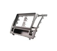 Console Panel Trim For Tiida 2004-2011 Portable Car Dashboard DVD 9 Inch 2Din Audio Fascia Trim Panel Stereo Android Player Navigation Frame Console Decoration Sticker