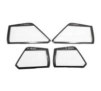 Console Panel Trim For Vw For T-Roc T Roc 2018-2022 Stainless Steel Accessories Inner Door Stereo Speaker Audio Sound Frame Molding Cover Trim