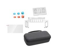 Console Protective Kits Lightweight Travel Storage Bag Reinforced Shell Cover Sleeve Toughened Film Thumb Grips for NSW2 Travel Case Screen Protector Included