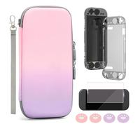 Console Protective Travel Storage Bag Reinforced Shell Cover Sleeve Reinforced Film Thumb Grip NSW2 EVA + PC Game Case