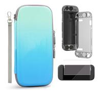 Console Protective Travel Storage Bag Reinforced Shell Cover Sleeve Reinforced Film Thumb Grip NSW2 EVA + PC Game Case
