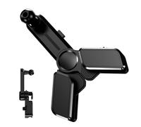 Console Screen Swivel Mount, Hinge Display Bracket, 2.55x1.51 Inches 4 Direction Adjustable Holder, Rotating Navigation Accessories for Men Women Automobile Vehicle Car Interior Customization