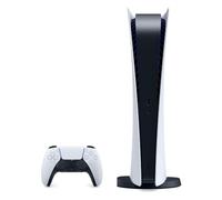 Sony, PlayStation 5 Digital Edition, PS5 avec 1 Manette Sans Fil DualSense, Couleur : Blanche