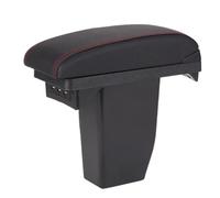 Console Storage Box For Peugeot 2008 2012-2018 Armrest Box Retrofit Parts Interior Details Center Storage Car Accessories Special Arm USB(A3 Black White line)