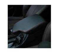 Console Storage Organiser Center Console Armrest Box Leather Protective Cover Trim Accessories For BMW F30 F31 3 Series 2013-2019(Black Red Line,Right Hand-drive)